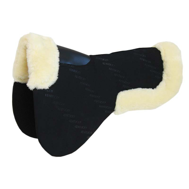 Zadelonderlegger Sheepskin Impact Equalizer Zwart