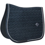 Zadeldekje Basic Velvet Zwart Zadeldekje Basic Velvet Zwart