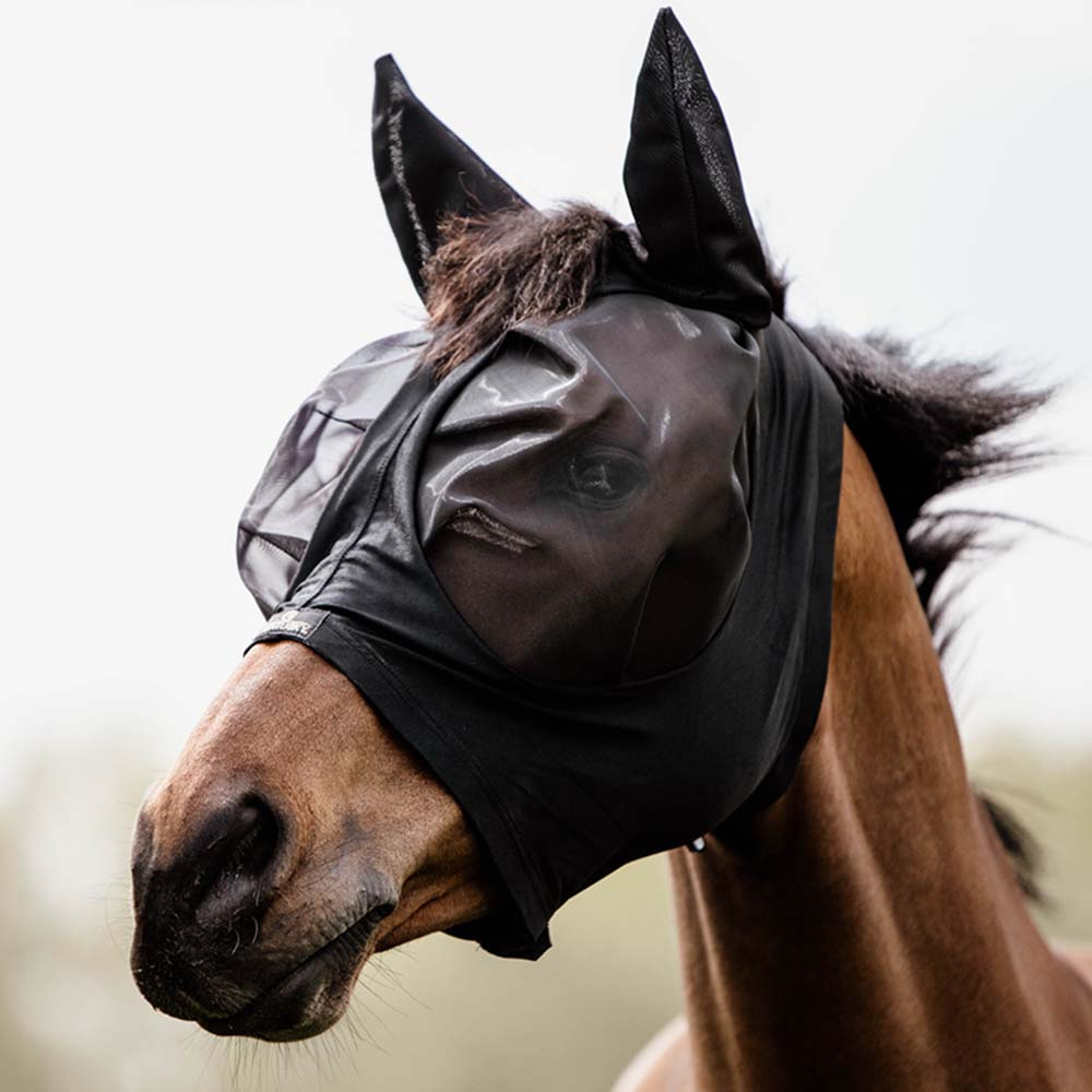 Vliegenmasker Slim Fit Zwart