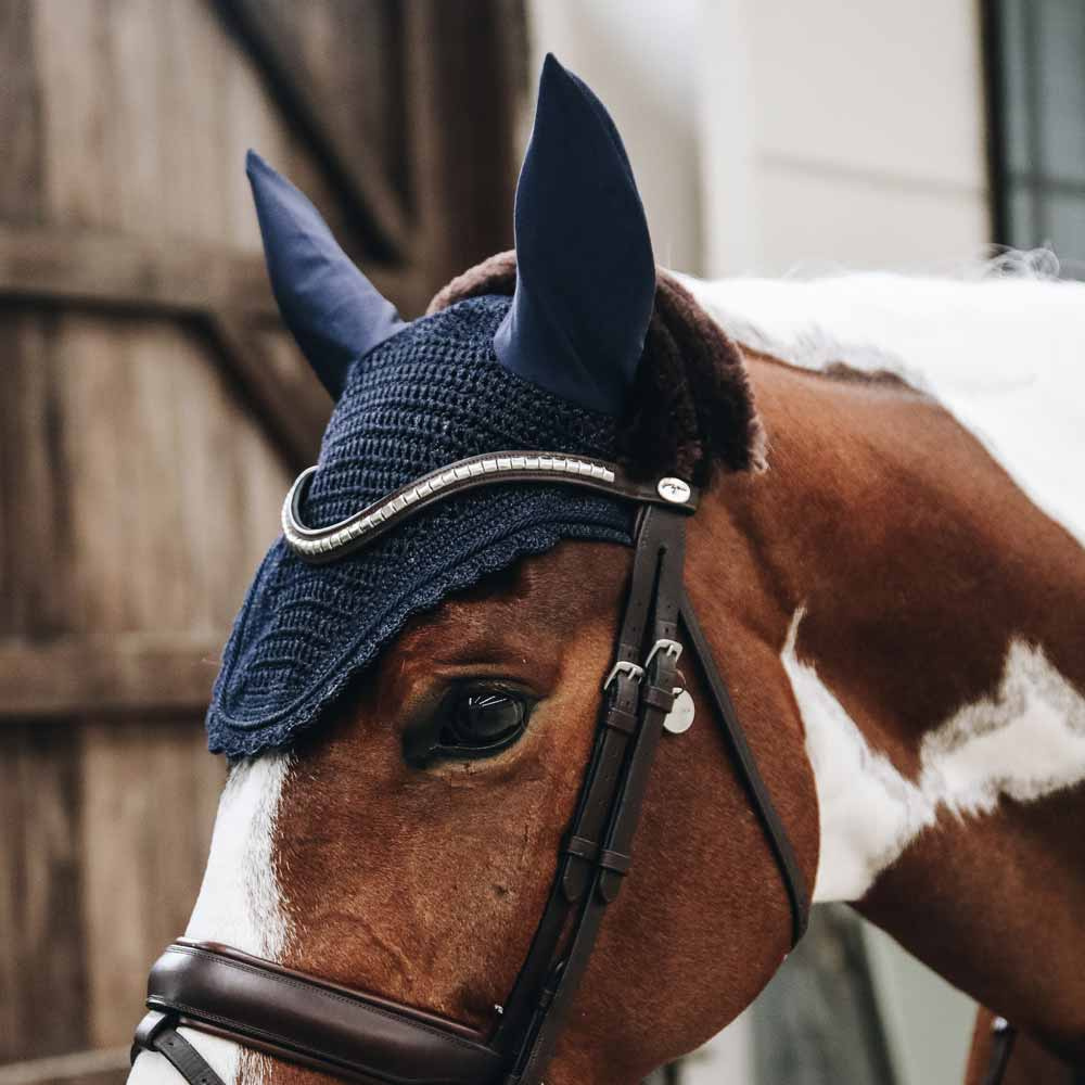 Vliegenoornetjes Marineblauw