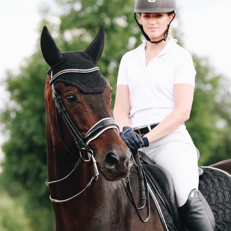 Oornetje Wellington Sparkling Zwart