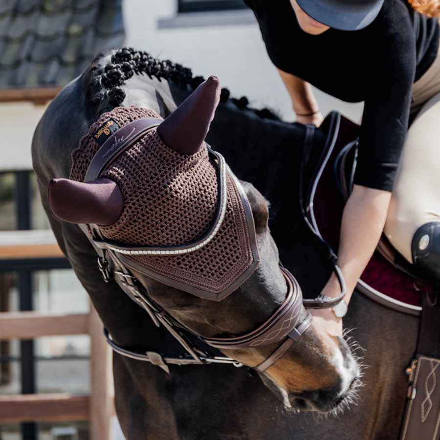 Oornetje Wellington Leather Soundless Bruin