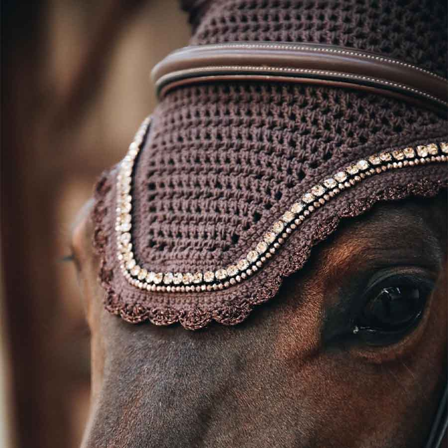 Oornetjes Wellington Stone & Pearl Donkerbruin