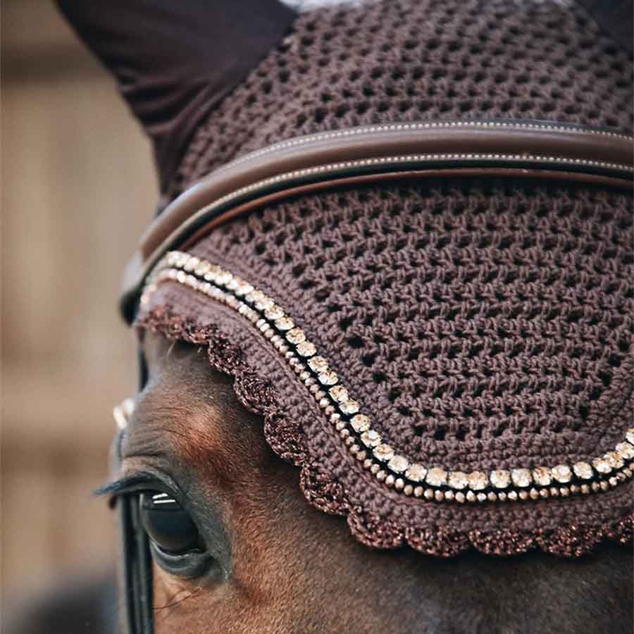 Oornetjes Wellington Stone & Pearl Donkerbruin