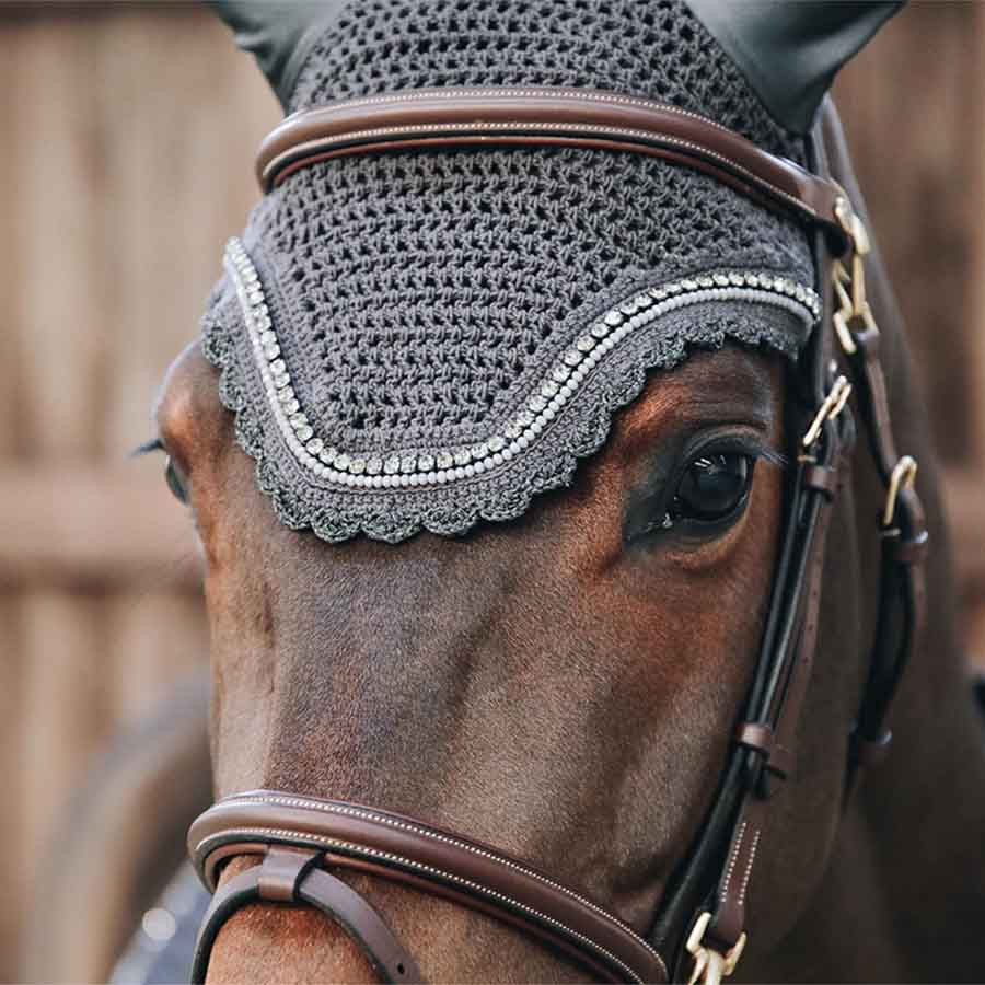 Oornetjes Wellington Stone & Pearl Donkergrijs