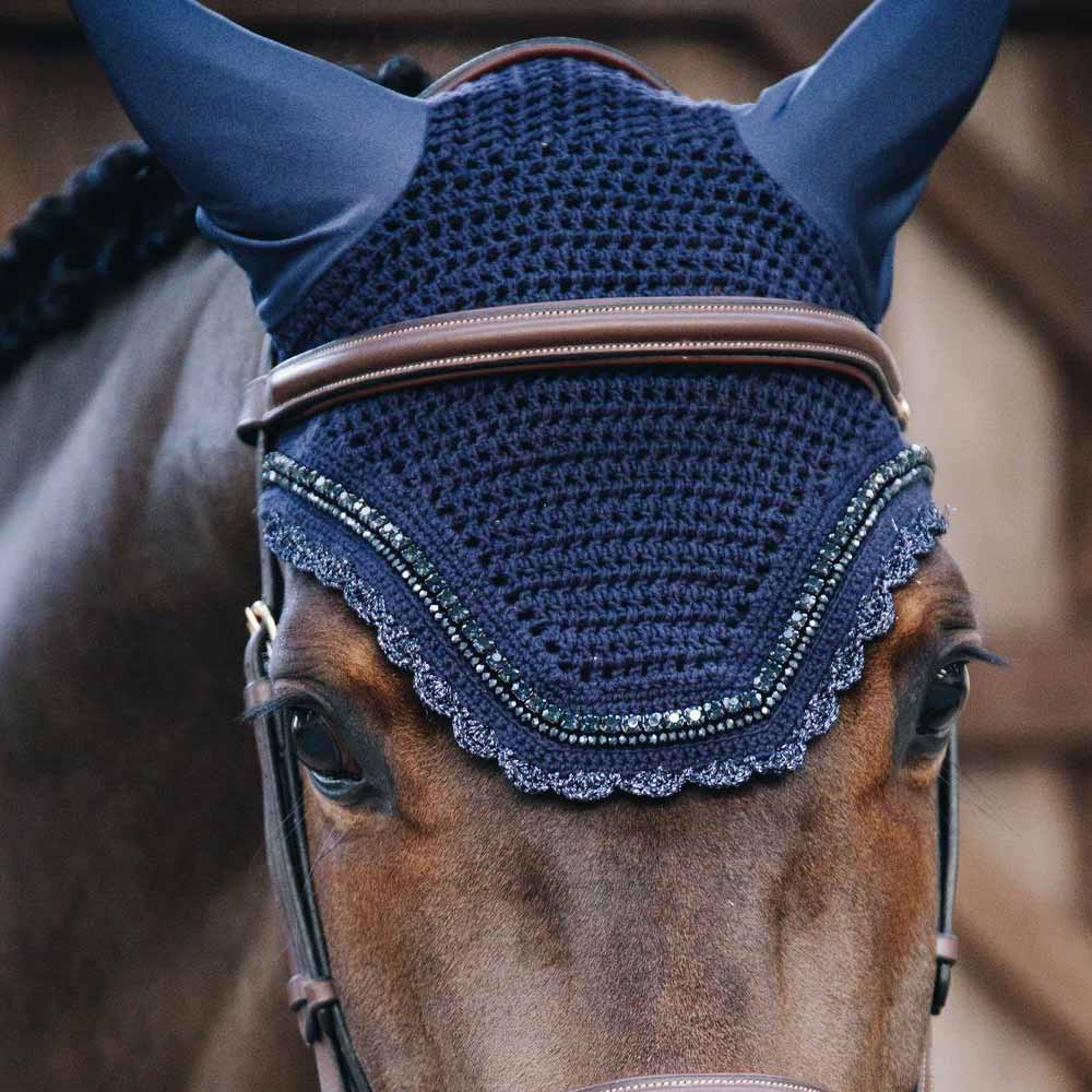 Vliegenoornetjes Wellington Stone & Pearl Marineblauw