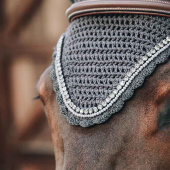 Oornetje Long Stone & Pearl Grijs Oornetje Long Stone & Pearl Grijs