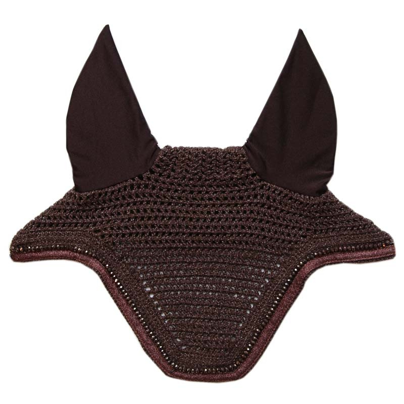 Oornetje Wellington Glitter Bruin