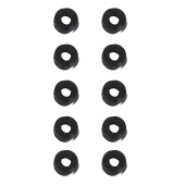 Rubberen ring voor deken HG 10-pack Zwart Rubberen ring voor deken HG 10-pack Zwart