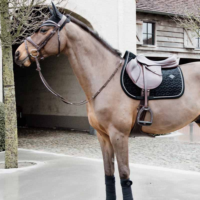 Oornetjes Wellington Basic Velvet Zwart
