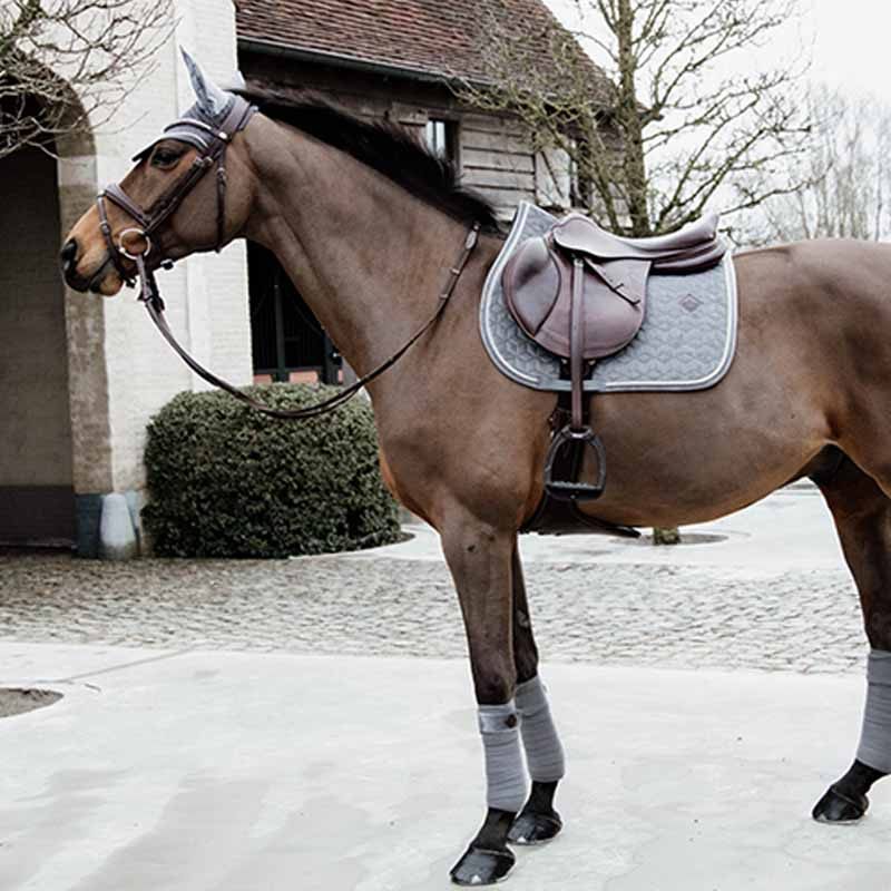 Oornetjes Wellington Basic Velvet Grijs