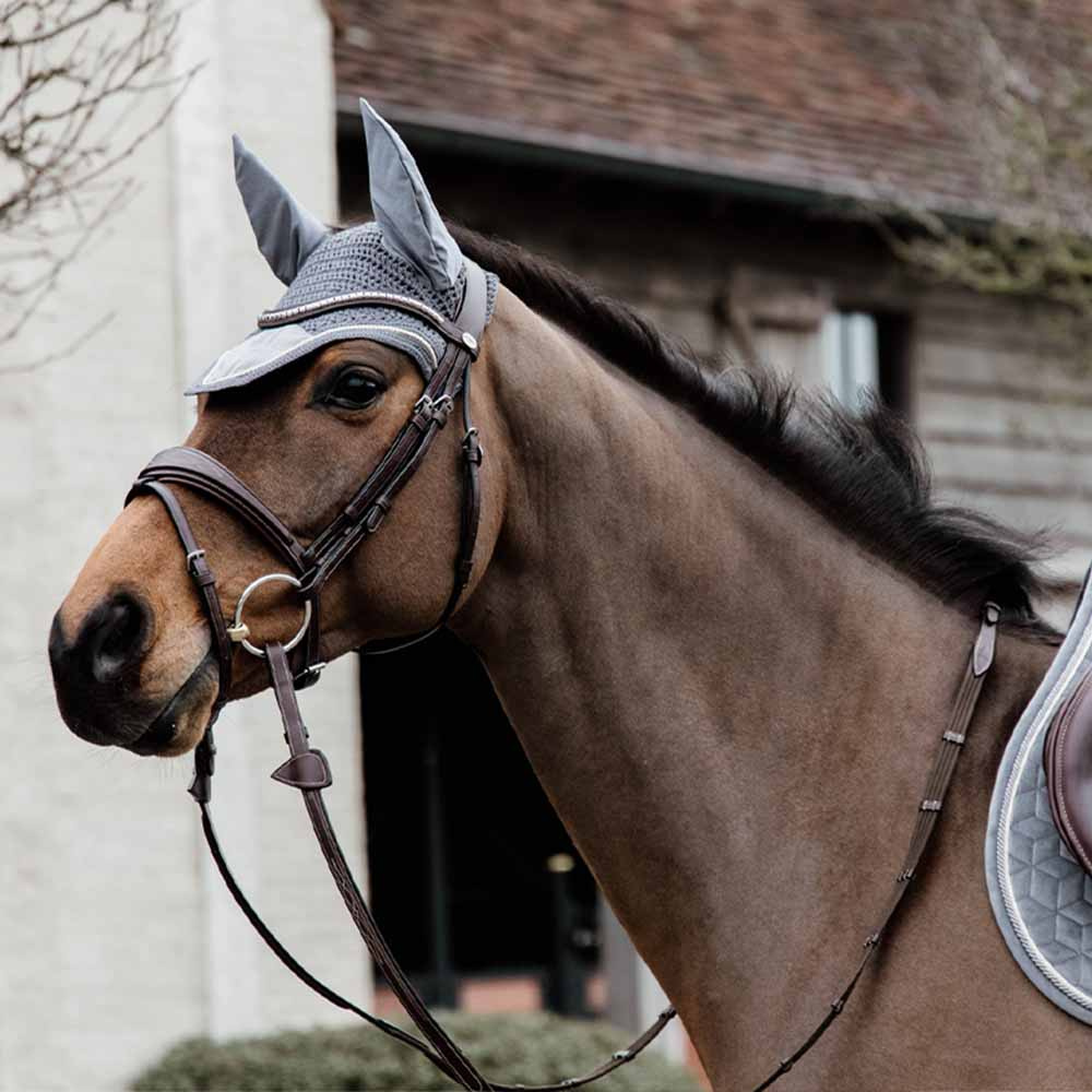 Oornetjes Wellington Basic Velvet Grijs