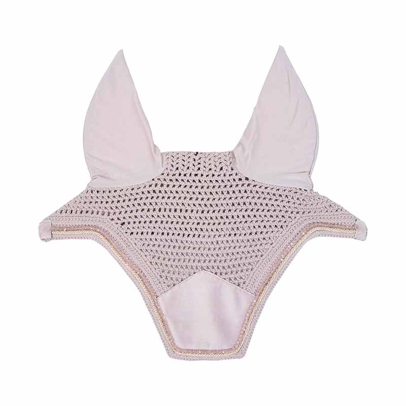 Vliegenoornetjes Wellington Velvet Pearls Roze