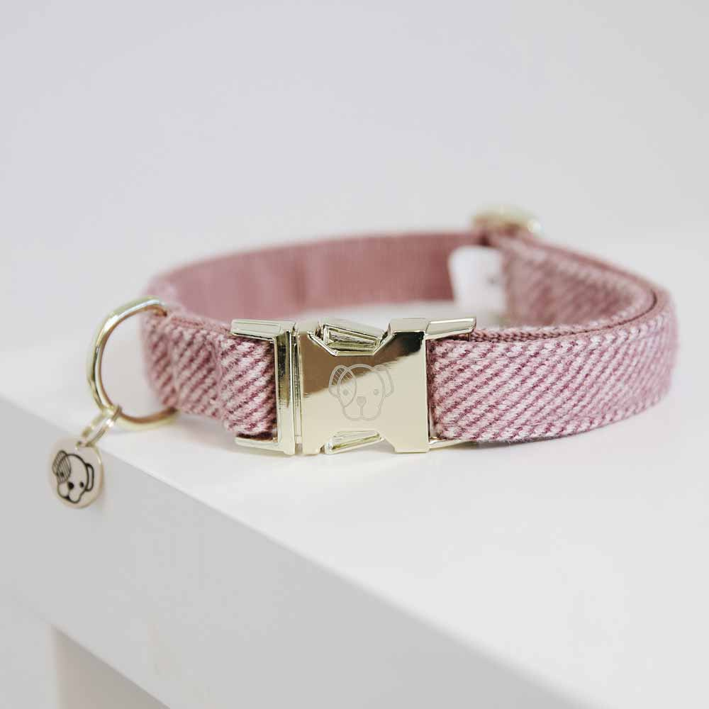 Hondenriem Wool Roze