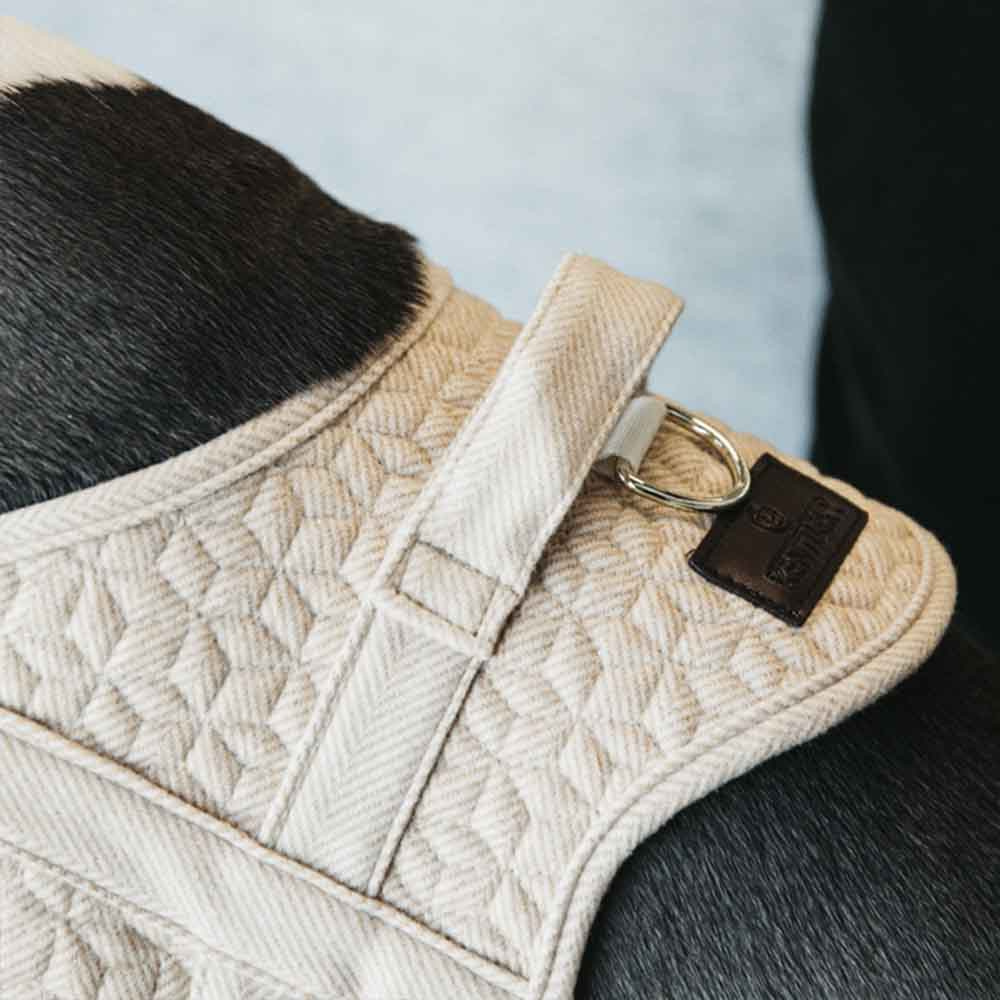 Hondentuig Wool Beige