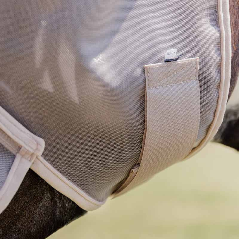 Vliegenmasker Classic met Oren en Neus Zilver