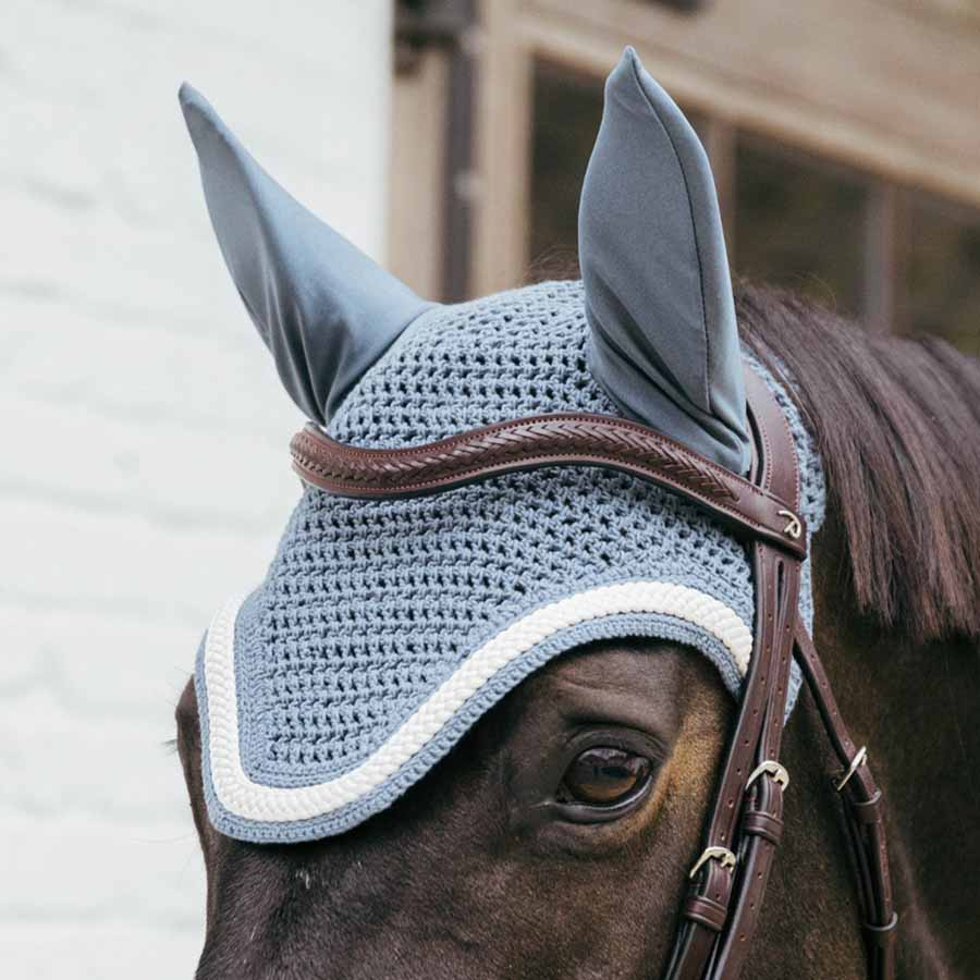 Oornetje Wellington Plaited Cord Lichtblauw