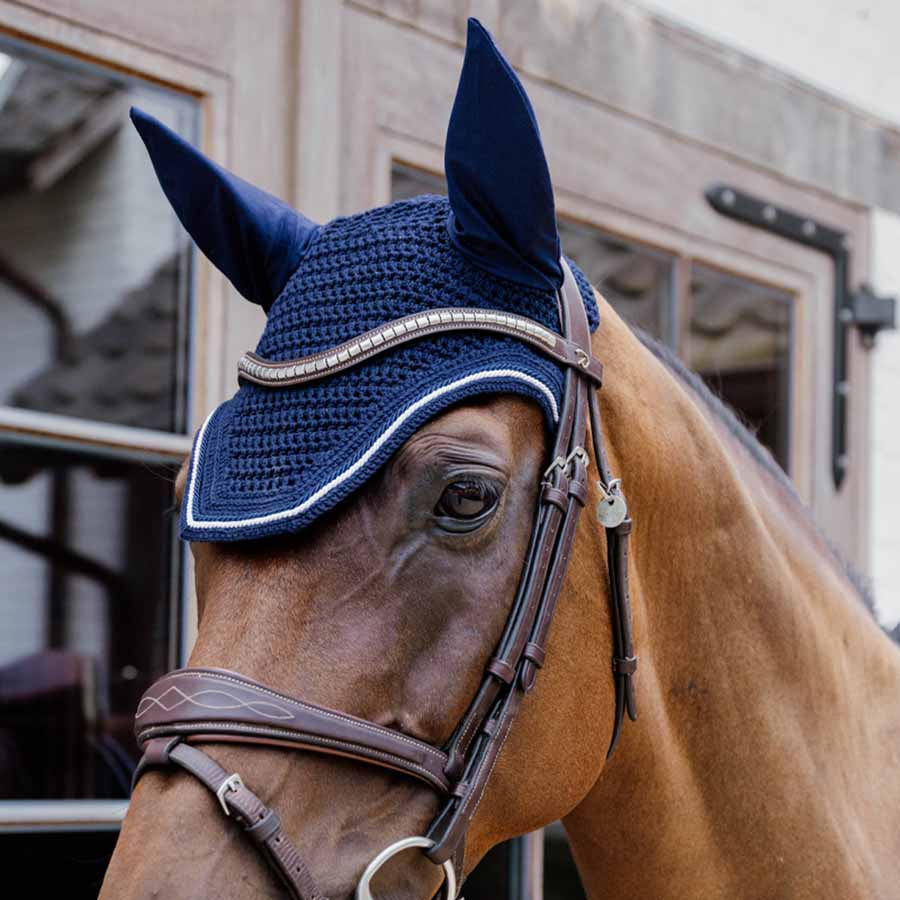 Oornetje Wellington Diamond Rope Marineblauw