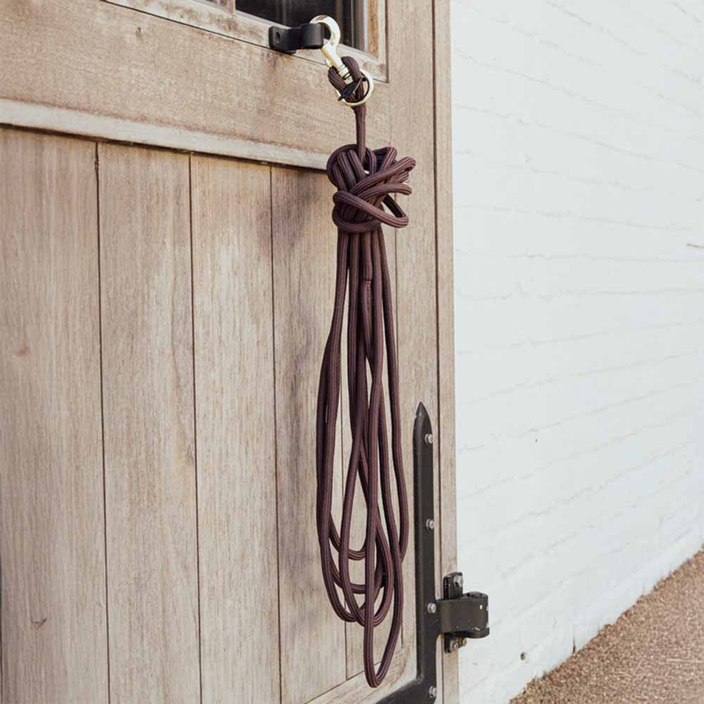 Longerlijn Basic Bruin 8m