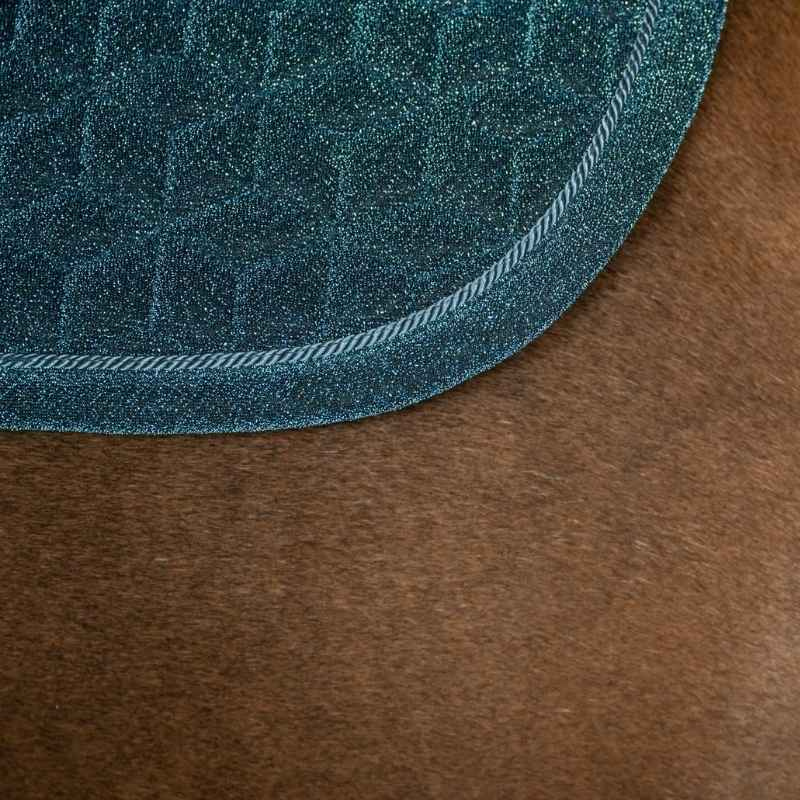 Dressuurzadeldekje Full Sparkling Marineblauw