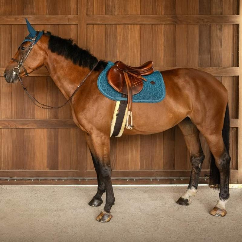 Zadeldekje Full Sparkling Marineblauw