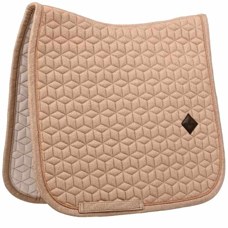 Dressuurzadeldekje Full Sparkling Beige