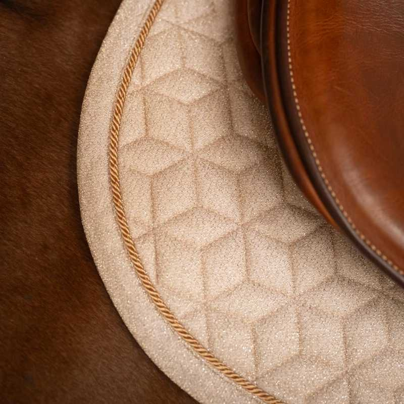 Zadeldekje Full Sparkling Beige