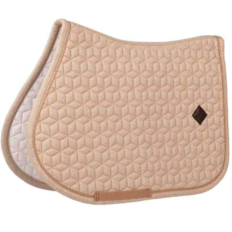 Zadeldekje Full Sparkling Beige