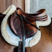 Zadeldekje Hunter Vegan Sheepskin Vit Zadeldekje Hunter Vegan Sheepskin Vit