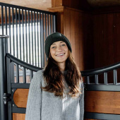 Muts Beanie Rubber Logo Donkergroen Muts Beanie Rubber Logo Donkergroen