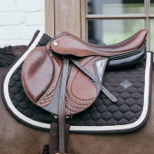 Zadeldekje Plaited Cord Zwart Zadeldekje Plaited Cord Zwart