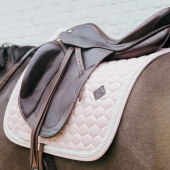 Dressuurzadeldekje Plaited Cord Bleekroze Dressuurzadeldekje Plaited Cord Bleekroze