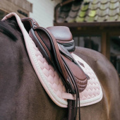 Zadeldekje Plaited Cord Bleekroze Zadeldekje Plaited Cord Bleekroze