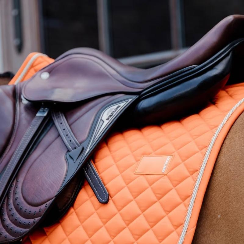 Zadeldekje Diamond Rope Oranje