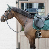 Dressuurzadeldekje Diamond Rope Groen Dressuurzadeldekje Diamond Rope Groen