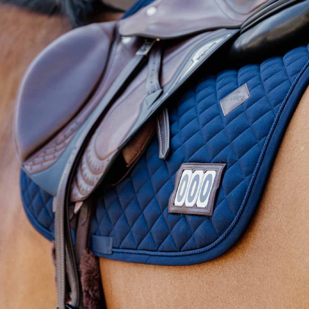 Zadeldekje Diamond Competition Marineblauw
