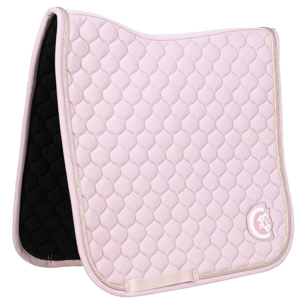 Dressuurzadeldekje Onion Quilt 3D Logo Light Bleekroze