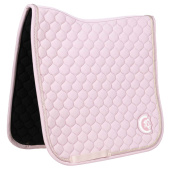 Dressuurzadeldekje Onion Quilt 3D Logo Light Bleekroze Dressuurzadeldekje Onion Quilt 3D Logo Light Bleekroze