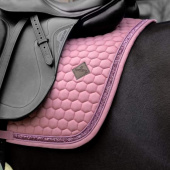 Dressuurzadeldekje Glitter Band Roze Dressuurzadeldekje Glitter Band Roze