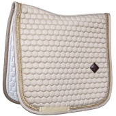 Dressuurzadeldekje Glitter Band Beige Dressuurzadeldekje Glitter Band Beige