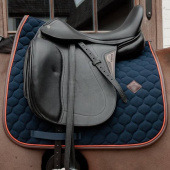 Dressuurzadeldekje Onion Quilt Leather Marineblauw Dressuurzadeldekje Onion Quilt Leather Marineblauw