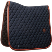 Dressuurzadeldekje Onion Quilt Leather Marineblauw Dressuurzadeldekje Onion Quilt Leather Marineblauw