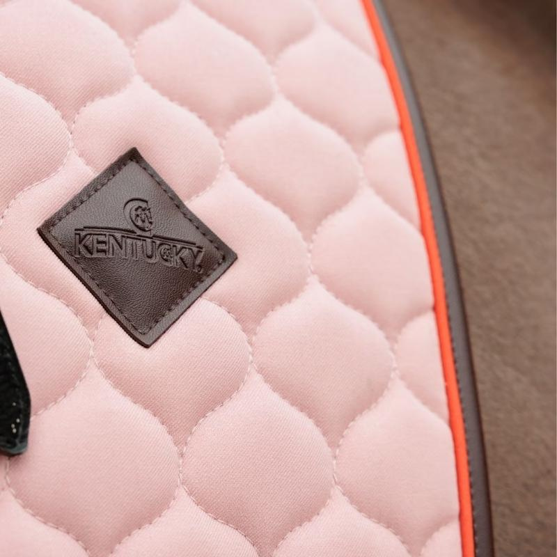Dressuurzadeldekje Onion Quilt Leather Oudroze