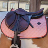 Zadeldekje Onion Quilt Leather Oudroze Zadeldekje Onion Quilt Leather Oudroze