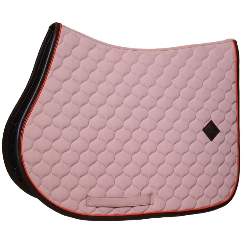 Zadeldekje Onion Quilt Leather Oudroze