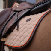 Zadeldekje Onion Quilt Leather Beige Zadeldekje Onion Quilt Leather Beige