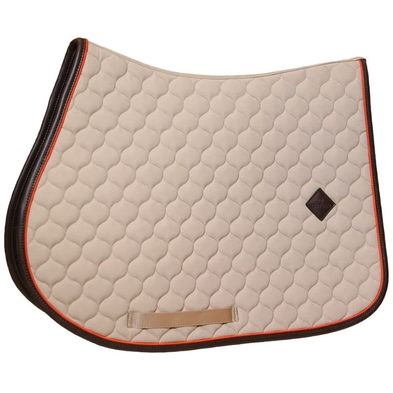 Zadeldekje Onion Quilt Leather Beige