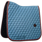 Dressuurzadeldekje Onion Quilt Leather Blauw Dressuurzadeldekje Onion Quilt Leather Blauw