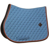Zadeldekje Onion Quilt Leather Blauw Zadeldekje Onion Quilt Leather Blauw