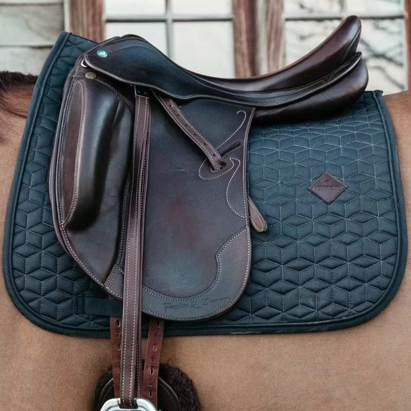 Dressuurzadeldekje Classic Grijs